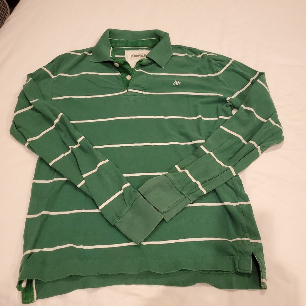 Aeropostale Short Sleeve Polo Style Shirt